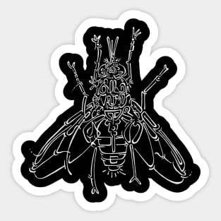 Mouche noire Sticker